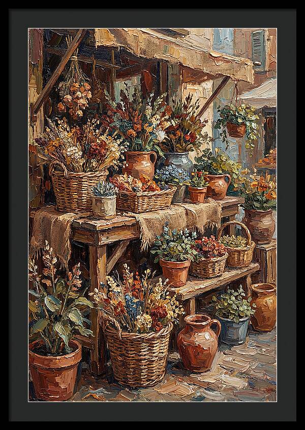Outdoor Flower Market