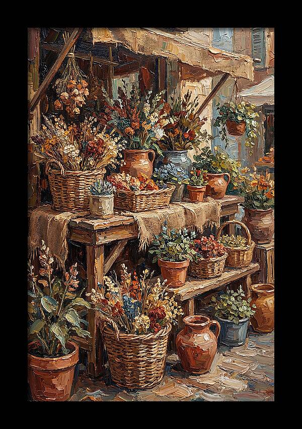 Outdoor Flower Market