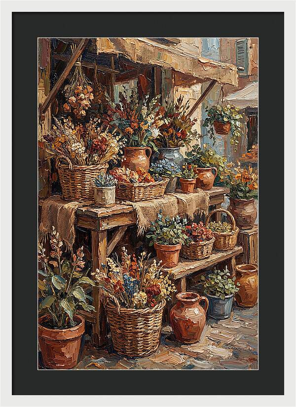 Outdoor Flower Market