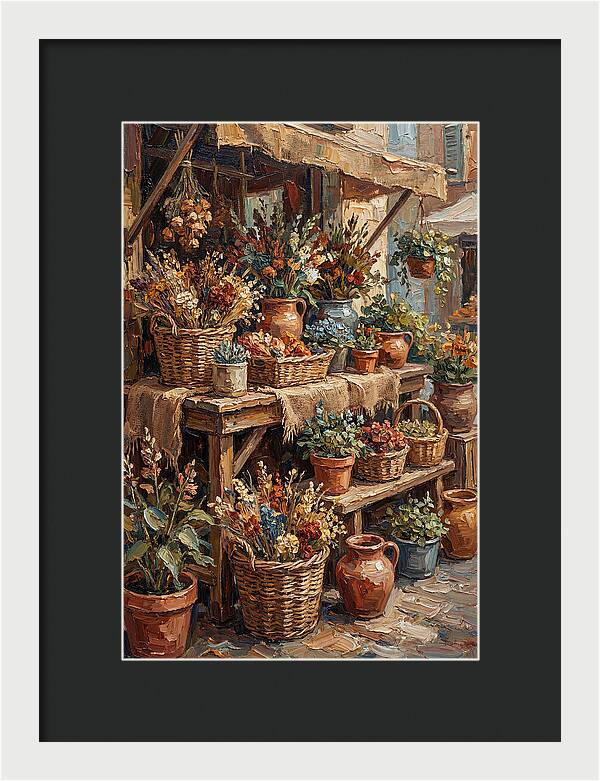 Outdoor Flower Market