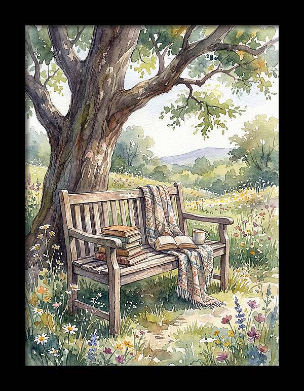 Outdoor Reading Under A Tree