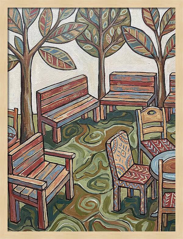 Outdoor Seating In Nature