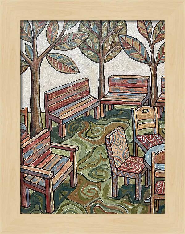 Outdoor Seating In Nature