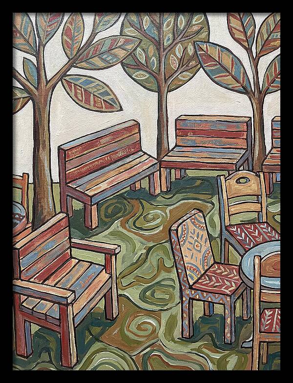 Outdoor Seating In Nature