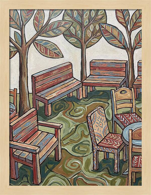 Outdoor Seating In Nature