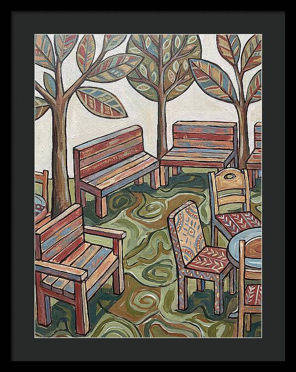 Outdoor Seating In Nature