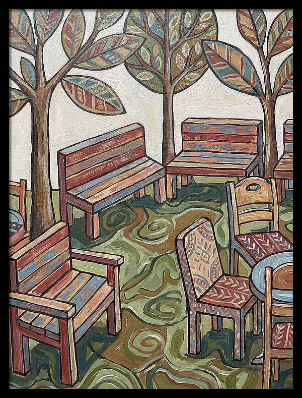 Outdoor Seating In Nature