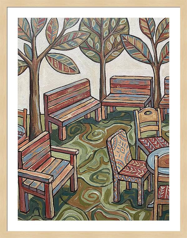 Outdoor Seating In Nature