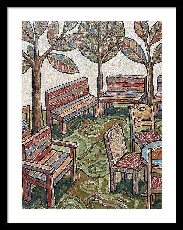 Outdoor Seating In Nature