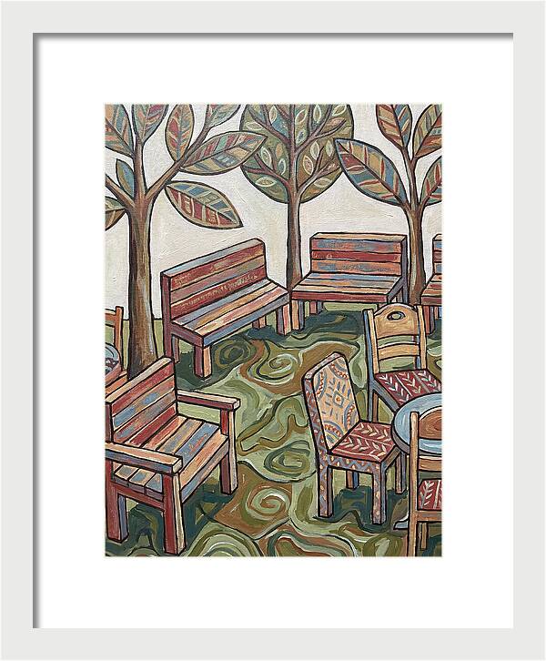 Outdoor Seating In Nature