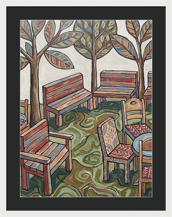Outdoor Seating In Nature