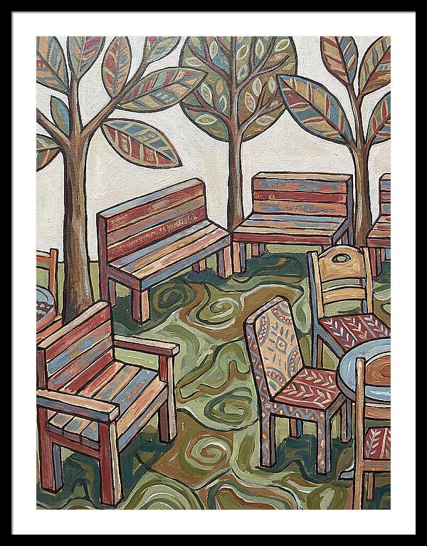Outdoor Seating In Nature