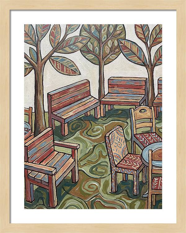 Outdoor Seating In Nature