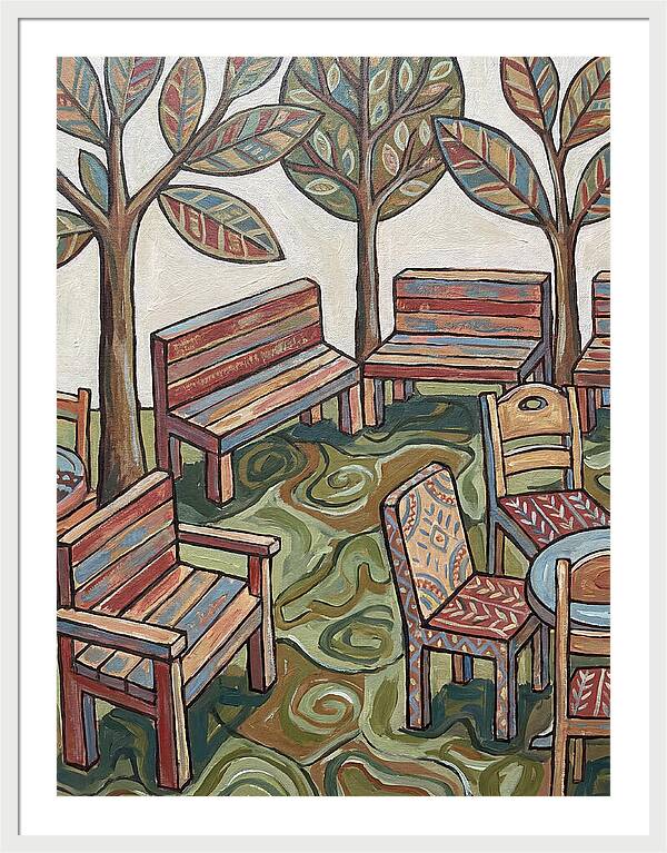 Outdoor Seating In Nature