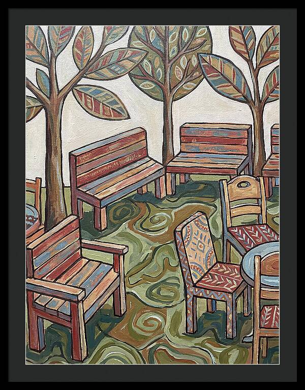 Outdoor Seating In Nature
