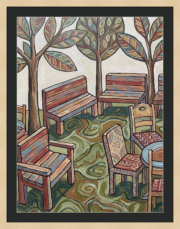 Outdoor Seating In Nature
