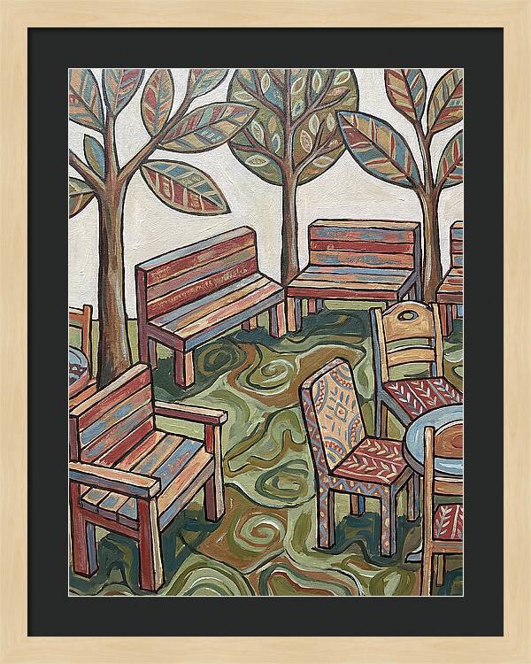 Outdoor Seating In Nature