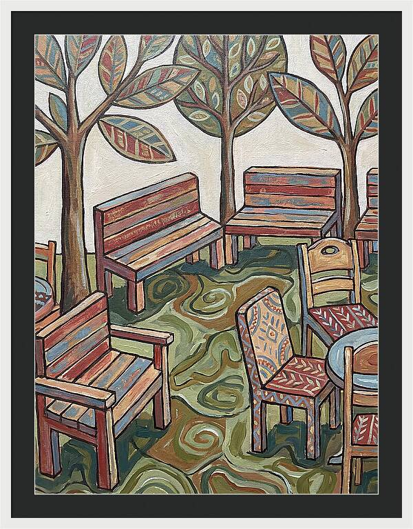 Outdoor Seating In Nature