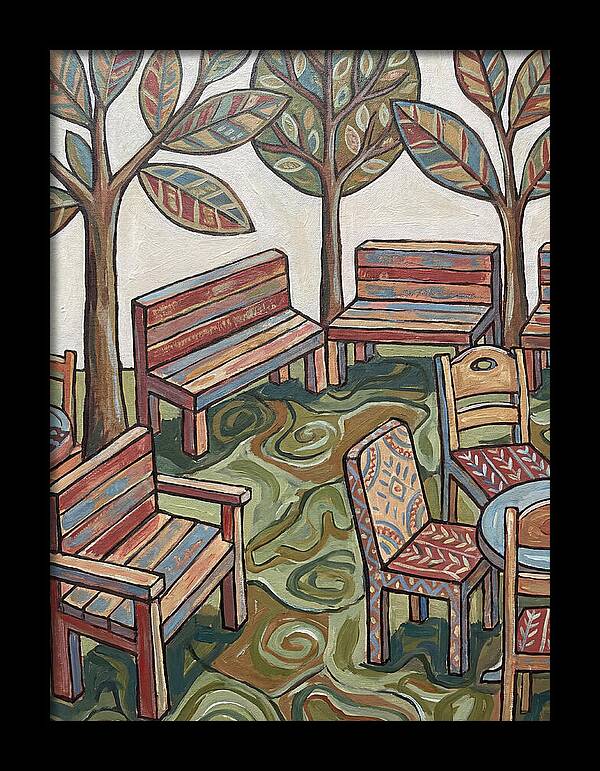 Outdoor Seating In Nature