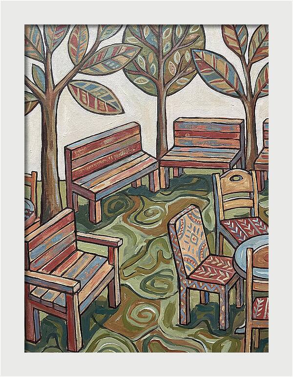 Outdoor Seating In Nature