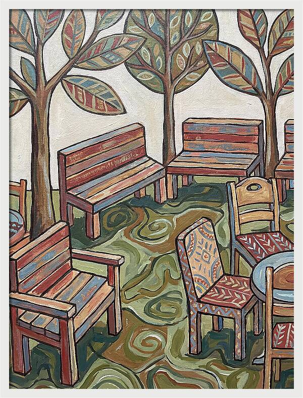 Outdoor Seating In Nature