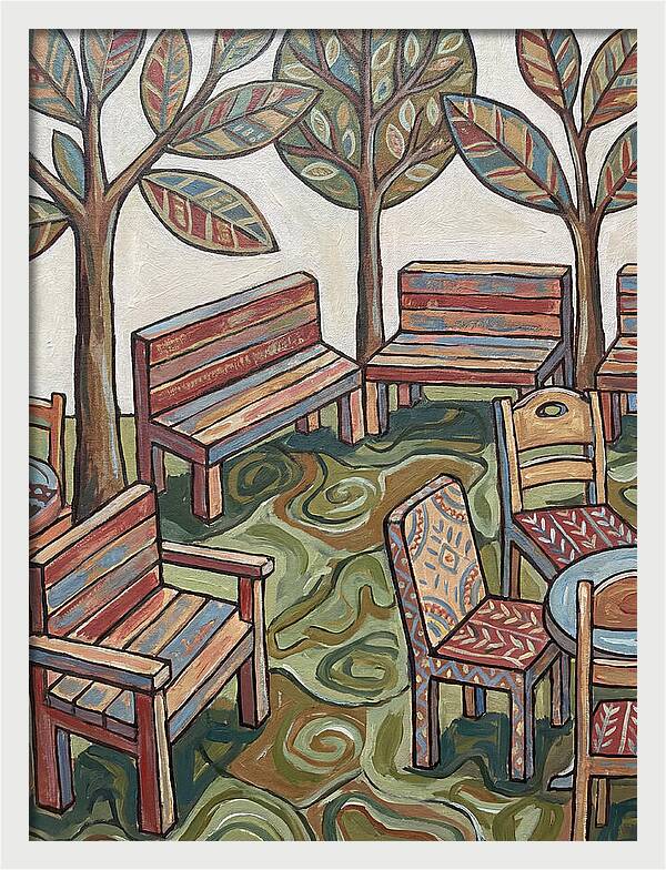Outdoor Seating In Nature