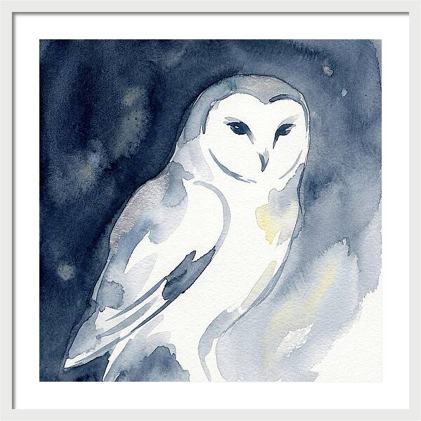 Owl In Moonlight