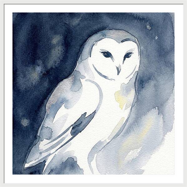 Owl In Moonlight