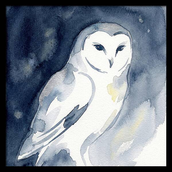 Owl In Moonlight