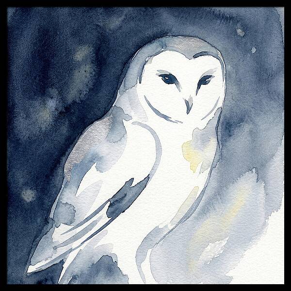 Owl In Moonlight