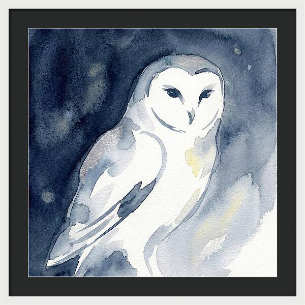 Owl In Moonlight