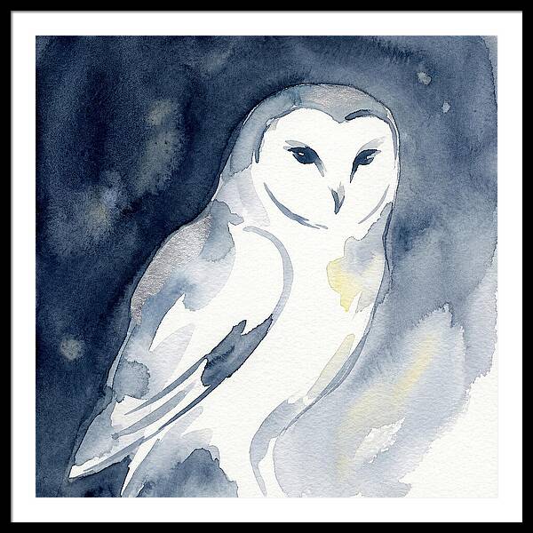 Owl In Moonlight