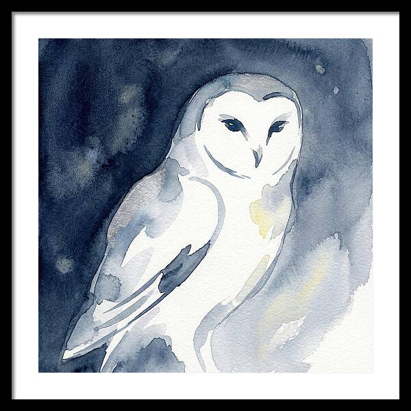 Owl In Moonlight