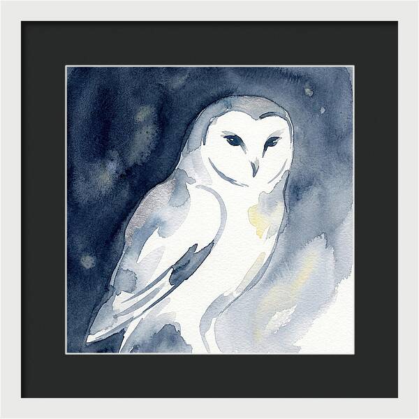 Owl In Moonlight