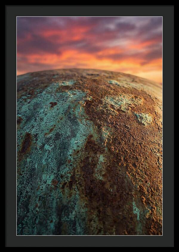 Oxidized Bronze Texture