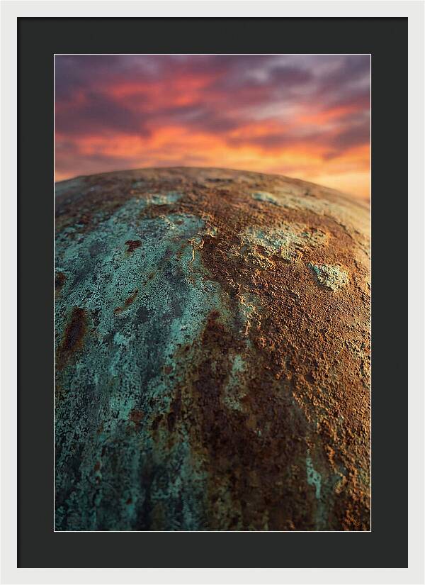 Oxidized Bronze Texture