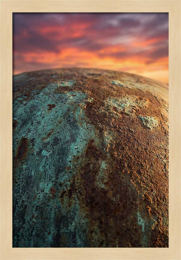 Oxidized Bronze Texture