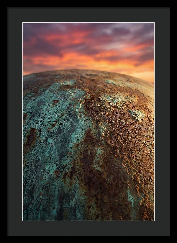 Oxidized Bronze Texture