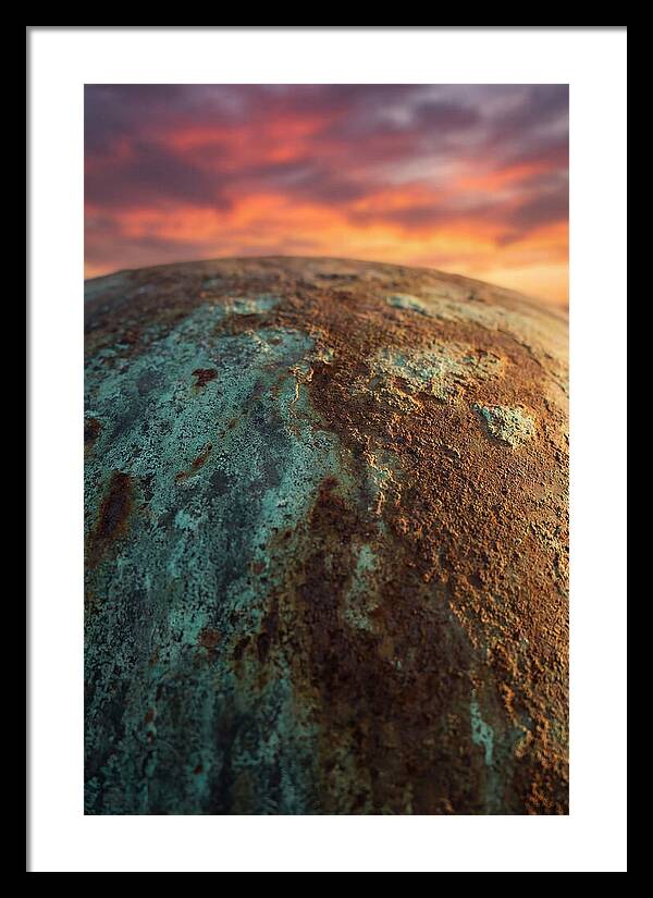 Oxidized Bronze Texture