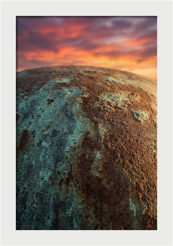 Oxidized Bronze Texture