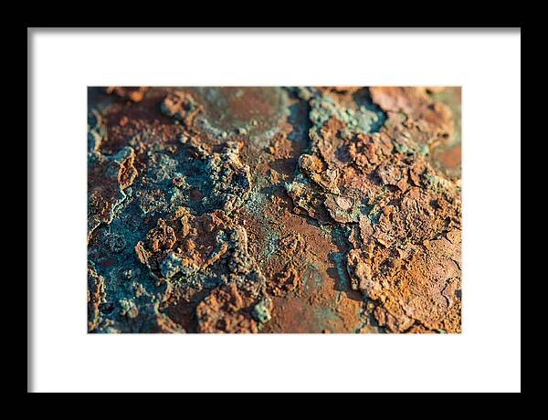 Oxidized Copper Patina Texture