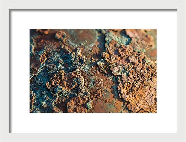 Oxidized Copper Patina Texture