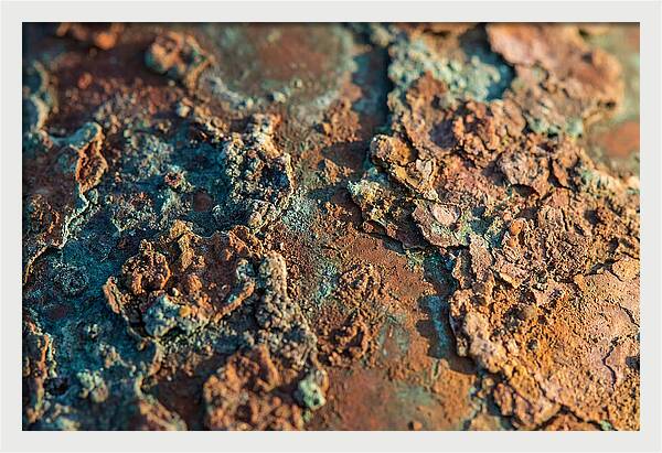 Oxidized Copper Patina Texture