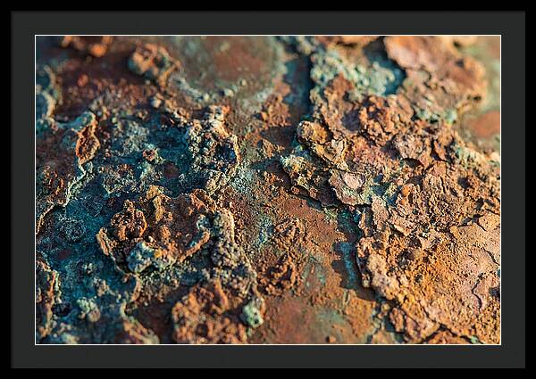 Oxidized Copper Patina Texture