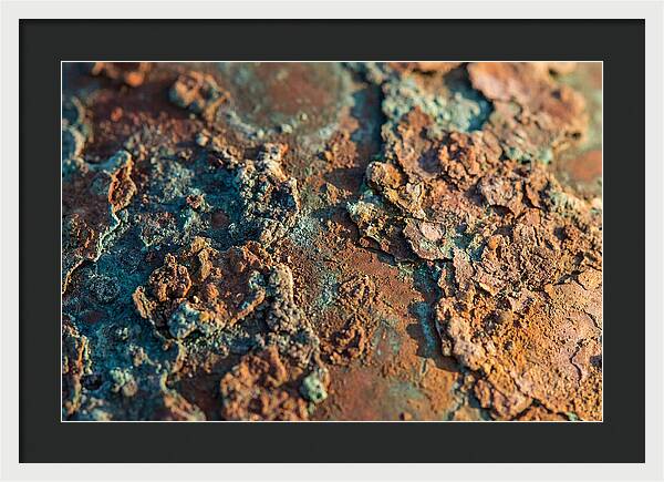 Oxidized Copper Patina Texture