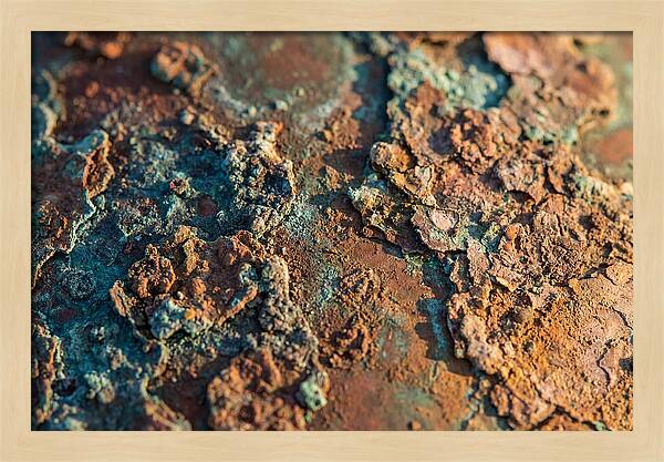 Oxidized Copper Patina Texture