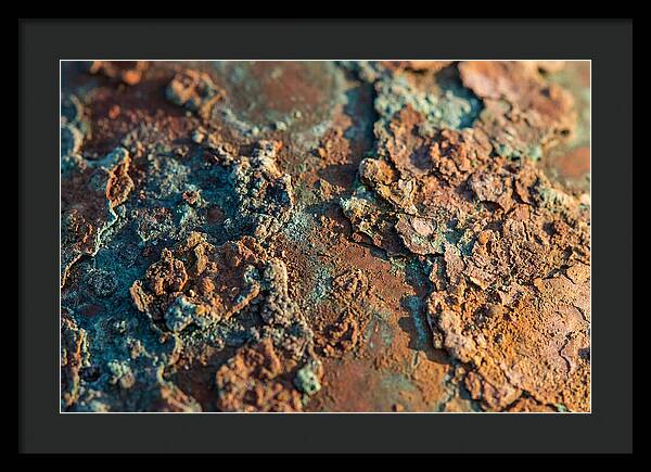 Oxidized Copper Patina Texture