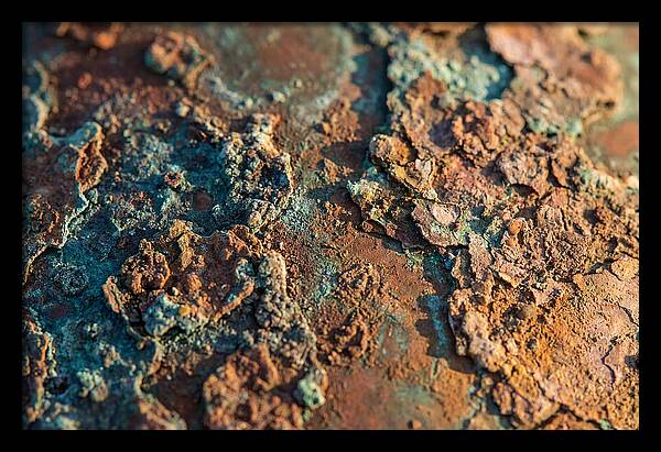 Oxidized Copper Patina Texture