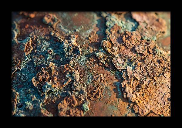 Oxidized Copper Patina Texture