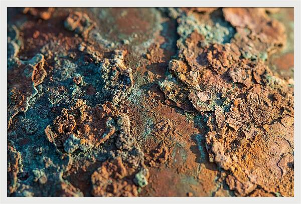 Oxidized Copper Patina Texture